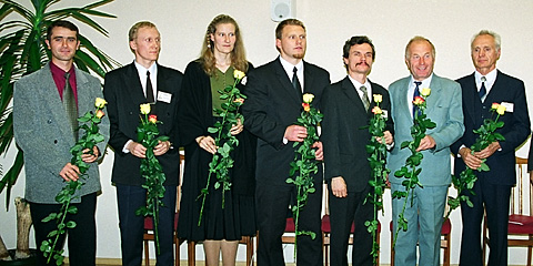 Newly elected Lithuanian Mission Field leadership and Department directors