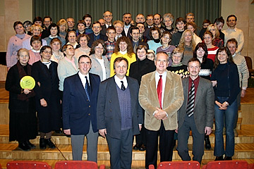 Literature evangelist seminar in Riga, Latvia. (February 2004)