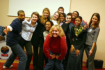 Church planters X-Change participants in Riga, 2004