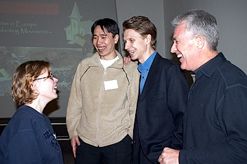 Church planters X-Change participants in Riga, 2004