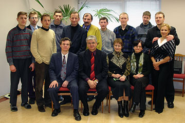 Participants of the Crisis management training seminar