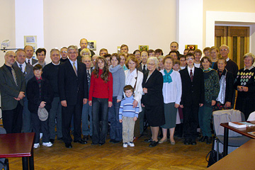 Participants of Communication Seminar. Riga, 2004.10.24