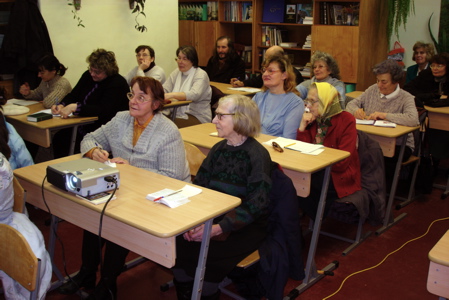 Bible seminar attendees