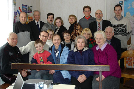 Communication seminar attendees from Vidzeme region