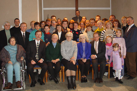 Desmitās tiesas teoloģijas semināra dalībnieki Panevēžos
