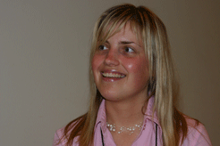 Aira Arina, 20, help to start a church for young people in her native Latvia.