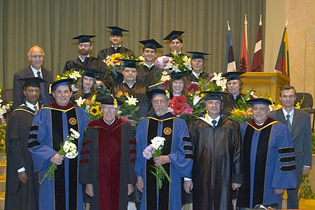 Graduates and church leaders who were involved in the programme