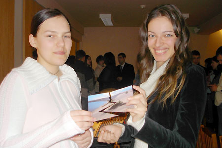 First worship service of “Mira” Youth Church. January 14, 2006, Lithuania