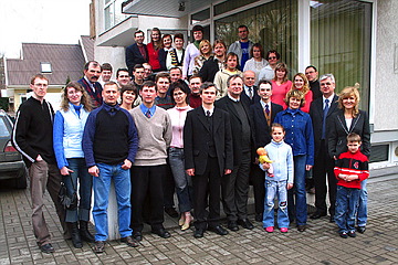 LABĀKASdzīves (LD) semināra dalībnieki Kauņā, Lietuvā. 2006.04.03