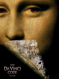 Dena Brauna stāsta "Da Vinči Kods" filmas reklāmas plakāts