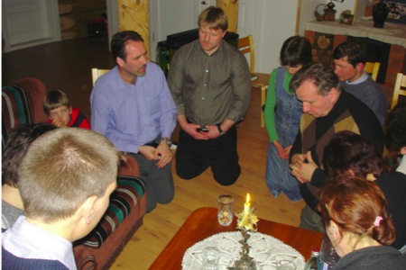 Small group in Lithuania