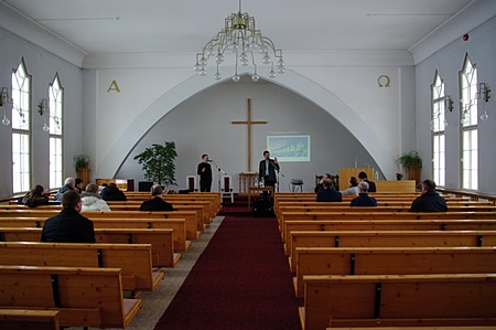 Evangelism Training Seminar in Tartu, Estonia. February 2009.