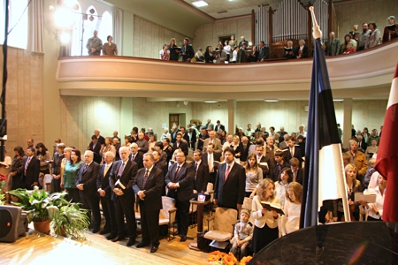 Baltijas Konferenču Ūnijas kongresa noslēguma dievkalpojums Rīgā. 2009.06.06.