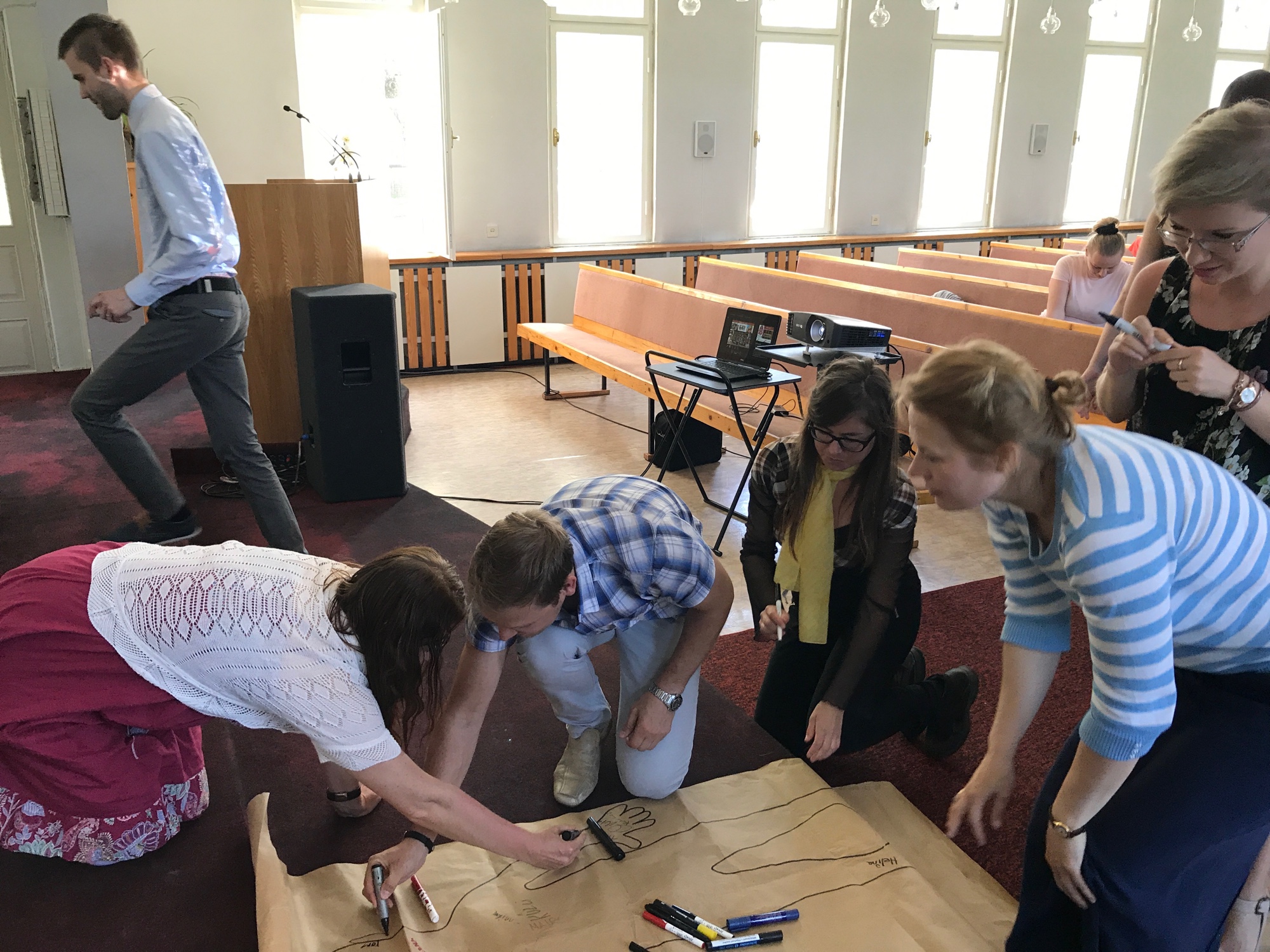 Messy Church in Tartu, Estonia