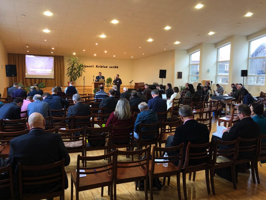Bible Conference for pastors in Cēsis, Latvia